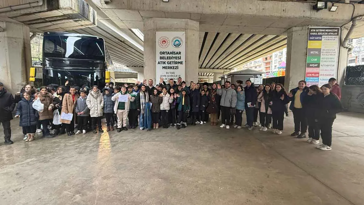 Trabzon’da öğrencilere çevre bilinci aşılanıyor