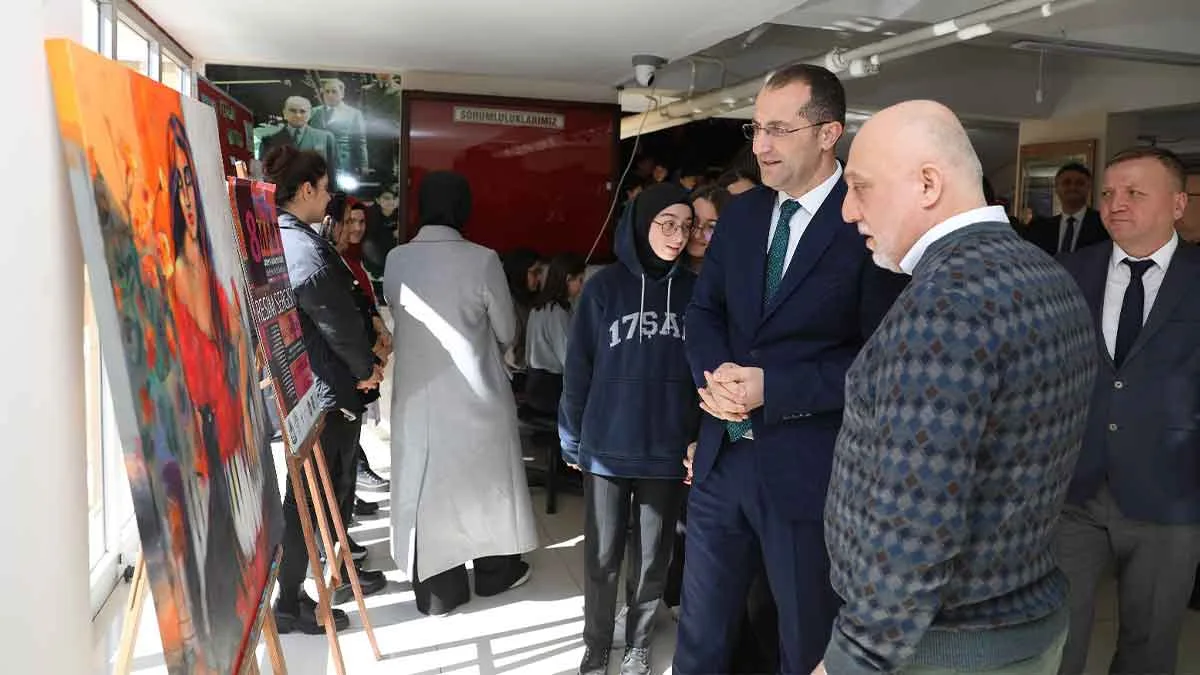 Akçaabat’ta Kadınlar Günü sanatla kutlandı