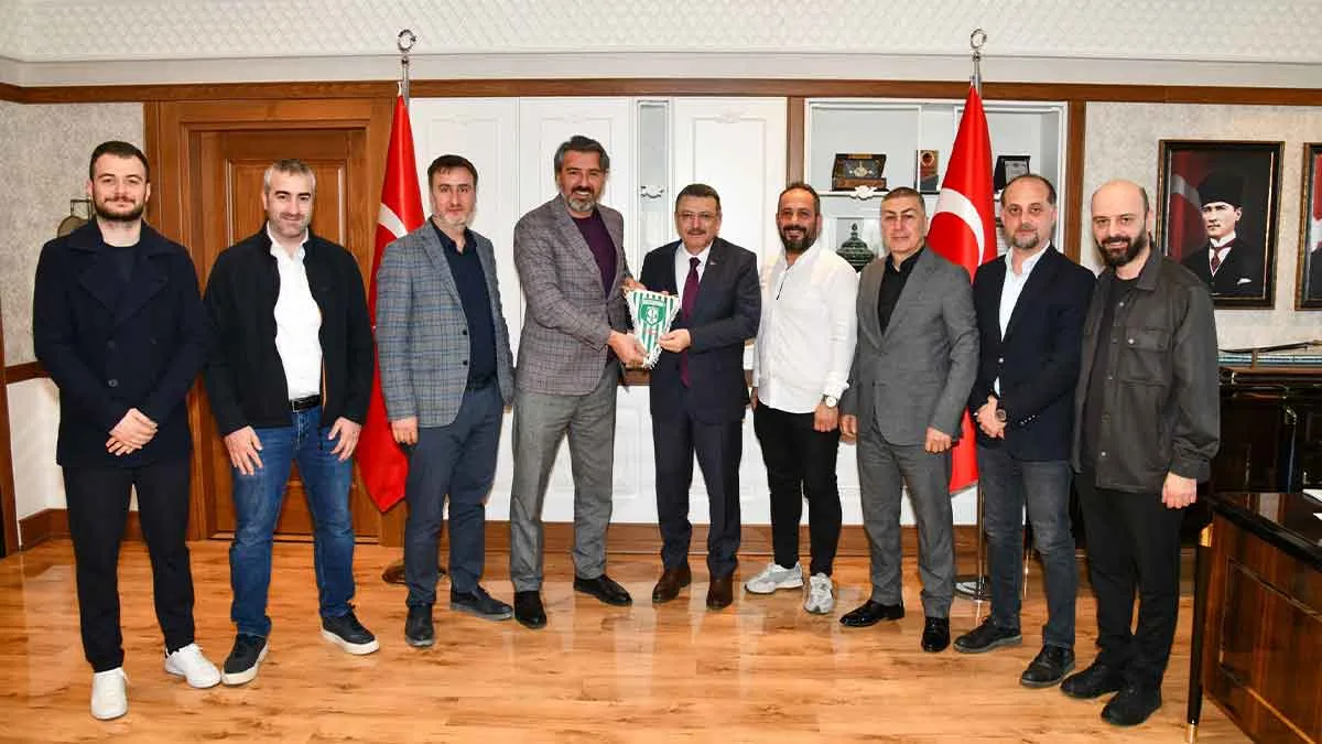 İdmangücü Spor Kulübünden Başkan Genç’e ziyaret