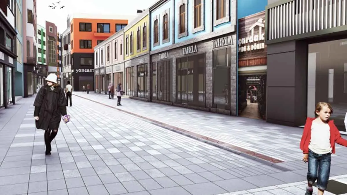 Trabzon Uzun Sokak'ta yenileme projesi başlıyor