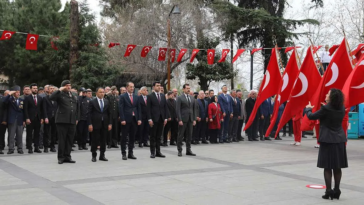 Akçaabat’ta 18 Mart Şehitleri Anma Günü töreni düzenlendi.