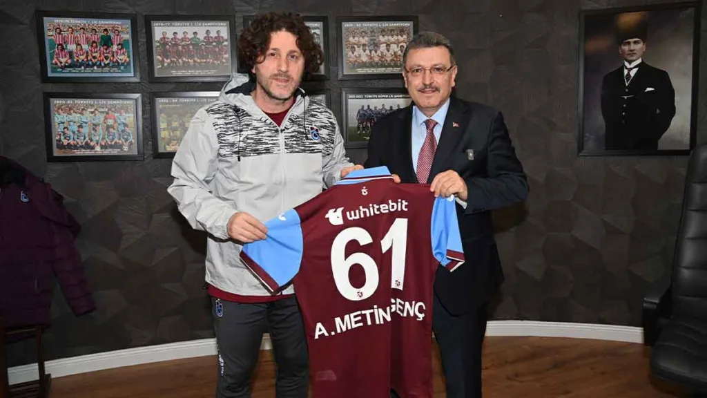 Trabzon Büyükşehir Belediye Başkanı Ahmet Metin Genç, Fatih Tekke’yi ziyaret etti.