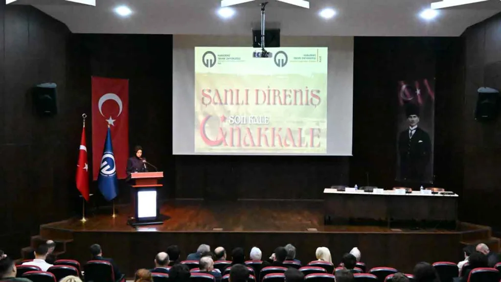 KTÜ’de Çanakkale Zaferi’nin 110. yılına özel panel düzenlendi.