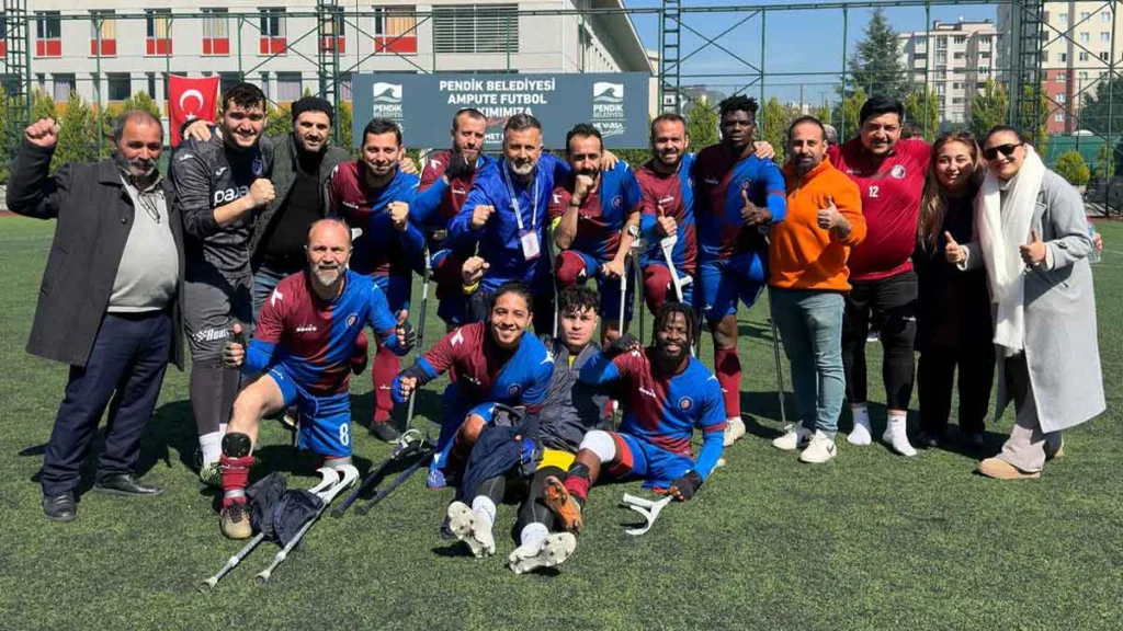 Trabzon Büyükşehir Belediyesi Ampute Futbol Takımı, deplasmanda Şişli Yeditepe Engelli Spor Kulübü'nü 2-0 mağlup etti.