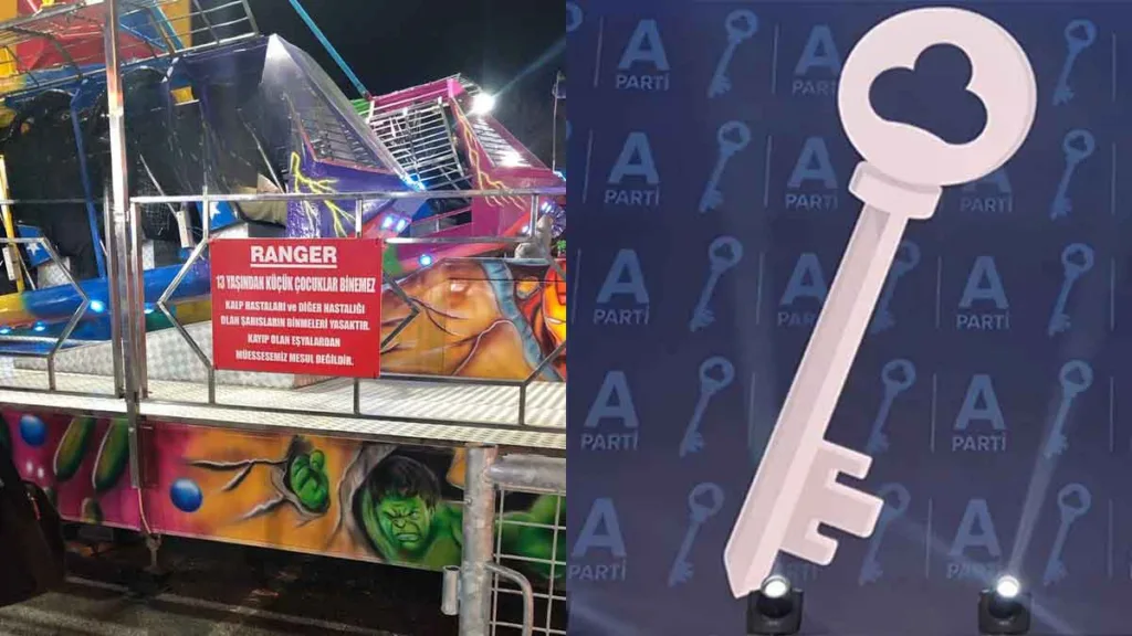 Trabzon’daki lunapark kazasında yaralanan genç kız için Anahtar Parti’den açıklama.
