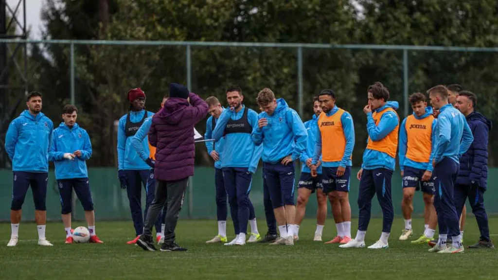 Trabzonspor, Göztepe maçı hazırlıklarına başladı.