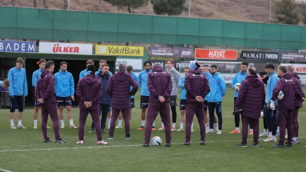 Trabzonspor, Hatayspor maçı hazırlıklarına devam ediyor!