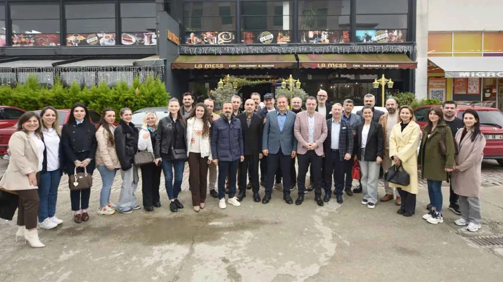 Trabzon’da sağlık turizmi projesi değerlendirme toplantısından bir kare.