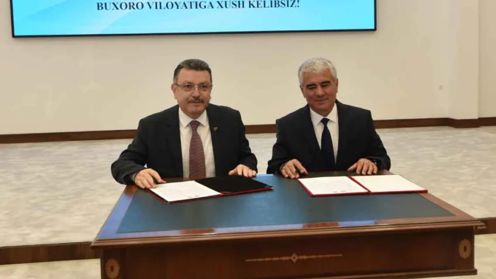 Trabzon ile Buhara Kardeş Şehir Oldu