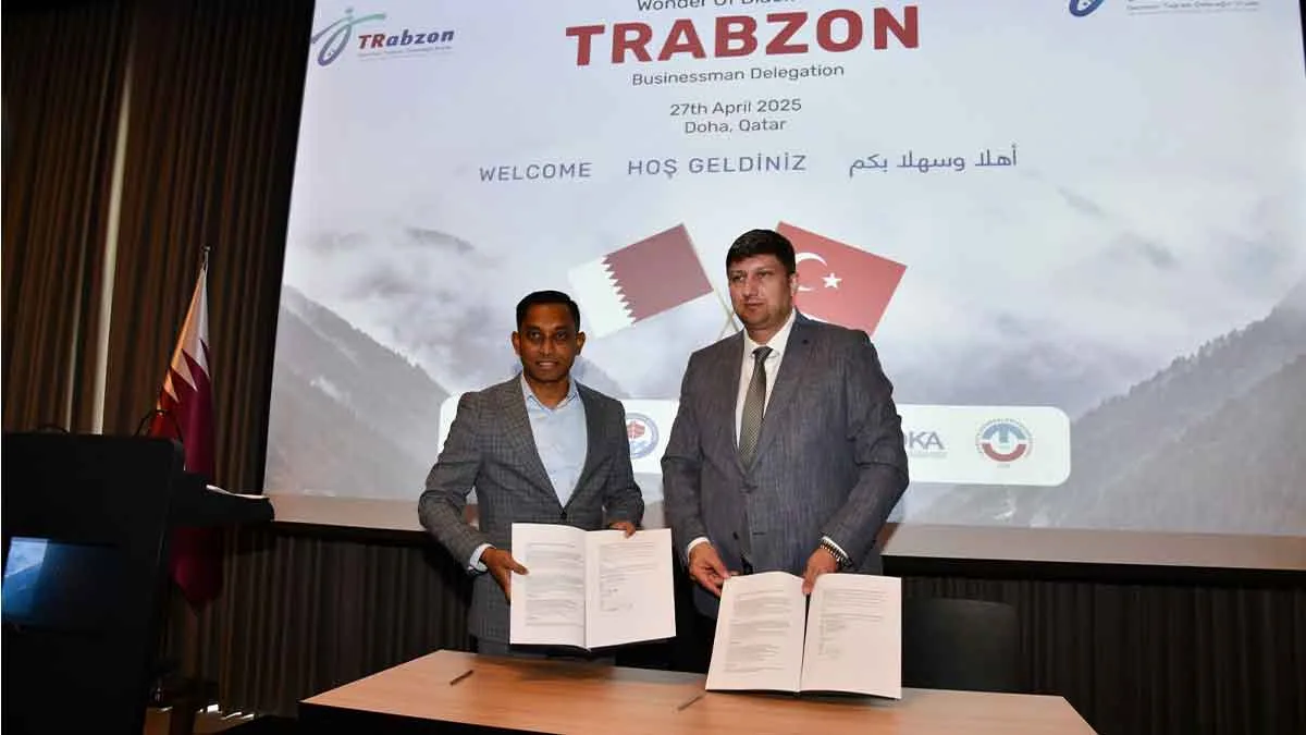 Trabzon-Katar arasında ticaret bağları kuruldu