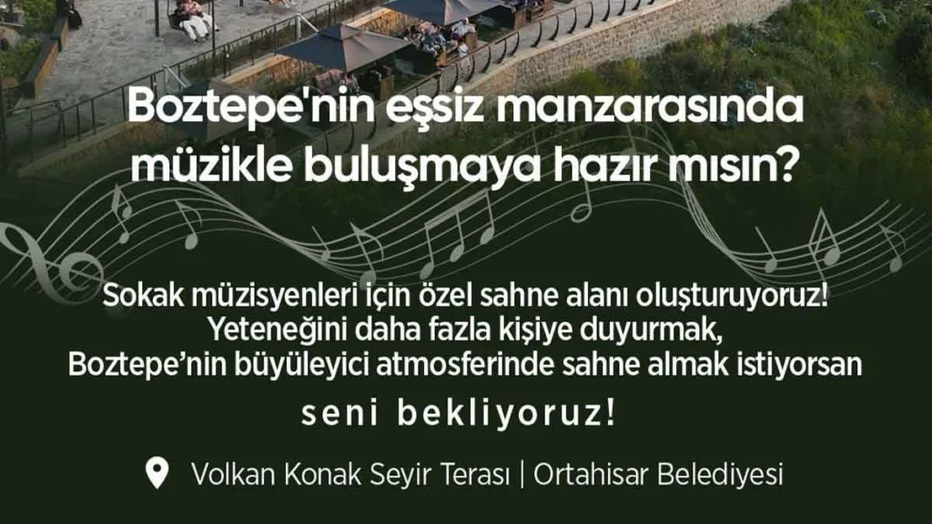 Trabzon’da sokak müzisyenleri Boztepe’de sahne alacak 2 trabzonda sokak muzisyenleri boztepe sahnesi