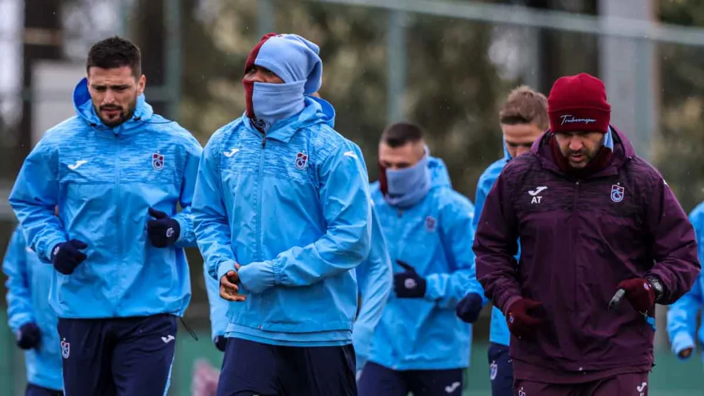 Trabzonspor Rizespor Maçı Hazırlıklarına Devam Ediyor
