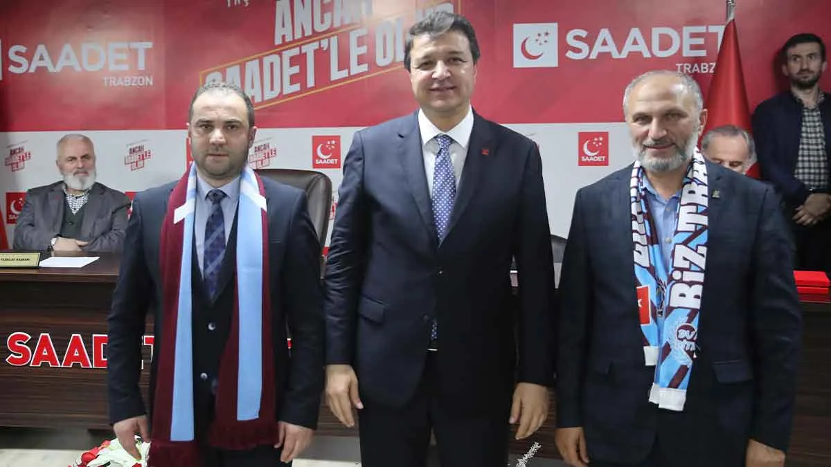 Saadet Partisi’nin yeni İl Başkanı göreve başladı