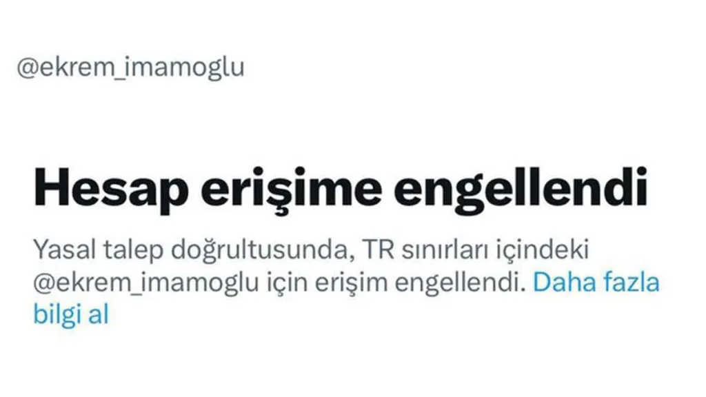 Ekrem İmamoğlu’nun sosyal medya hesabı kapatıldı 1 ekrem imamoglu x hesabi kapatildi tepkiler buyuyor1