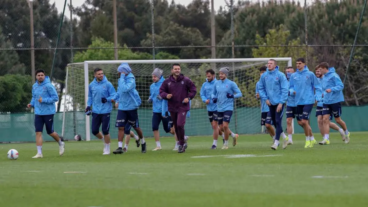 Trabzonspor’da Kasımpaşa hazırlıkları devam etti