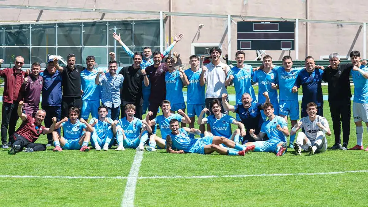 U19 Elit A Ligi Şampiyonu Trabzonspor oldu