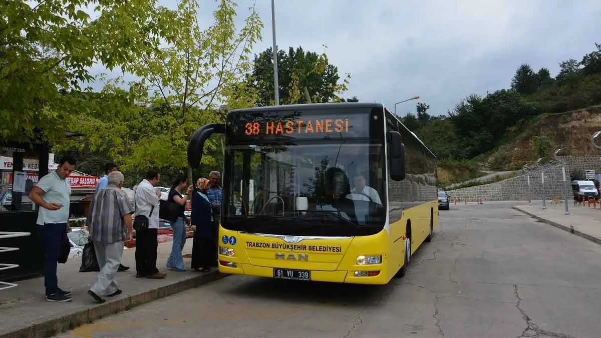 Trabzon’da otobüslere yeni düzenleme