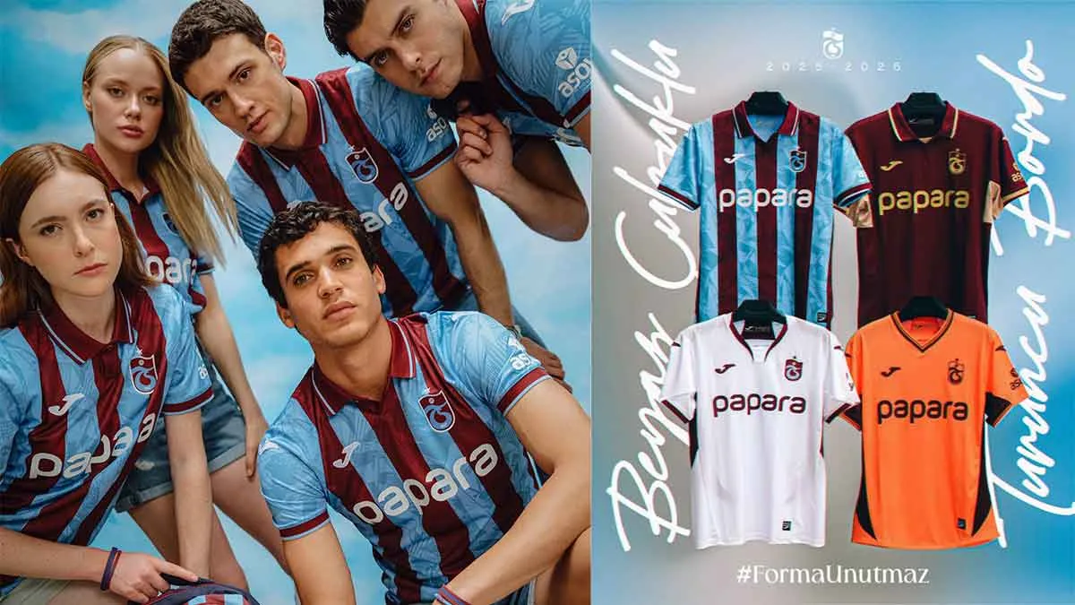 Trabzonspor yeni sezon formalarını tanıttı 1 Trabzonspor forma