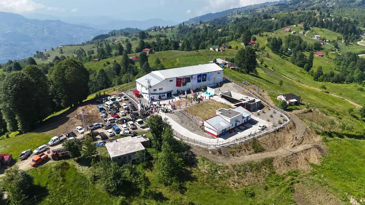 Trabzon’da 14 bin kişiye hizmet verecek tesis açıldı