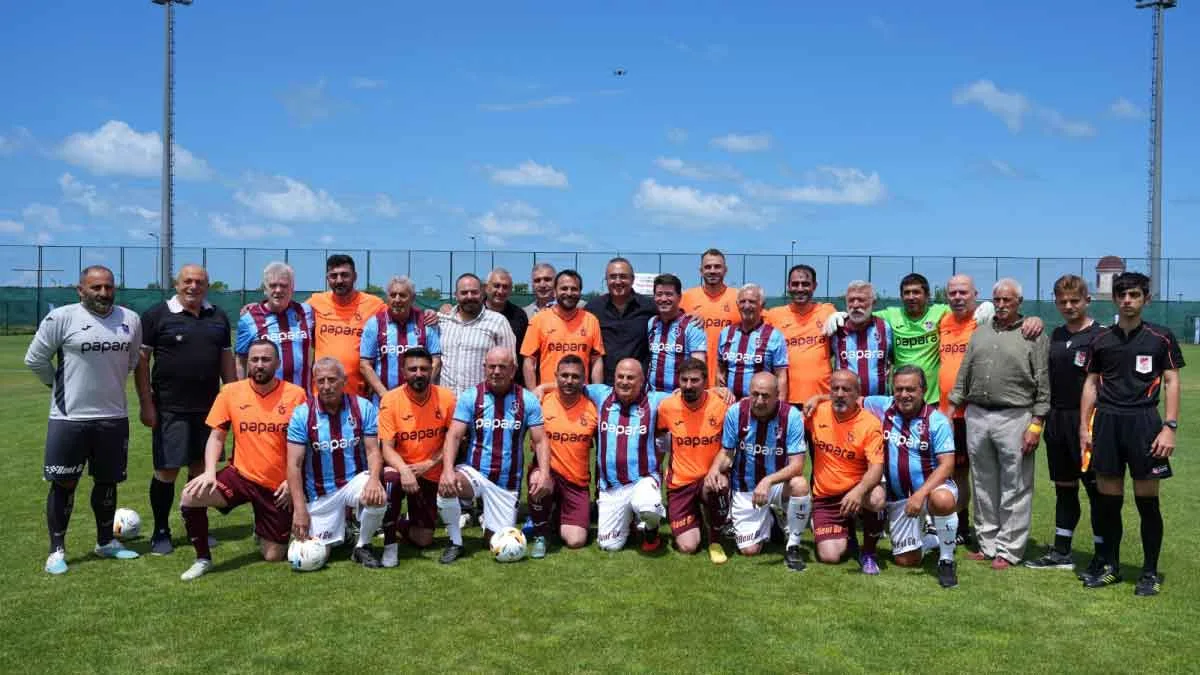 Trabzonspor’un efsaneleri, ölümsüzler için sahaya çıktı