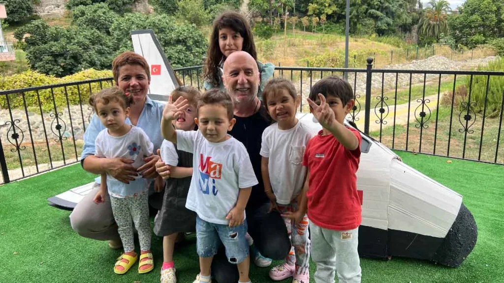 Trabzon'da çocuklar uzaya çıkıyor! 1 astronot minikler