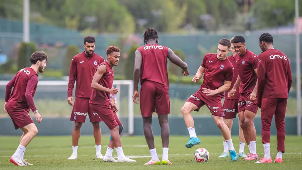 Trabzonspor’da Samsunspor maçı hazırlıkları sürüyor