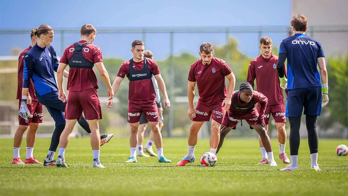 Trabzonspor Fatih Karagümrük maçı için hazırlıklara başladı