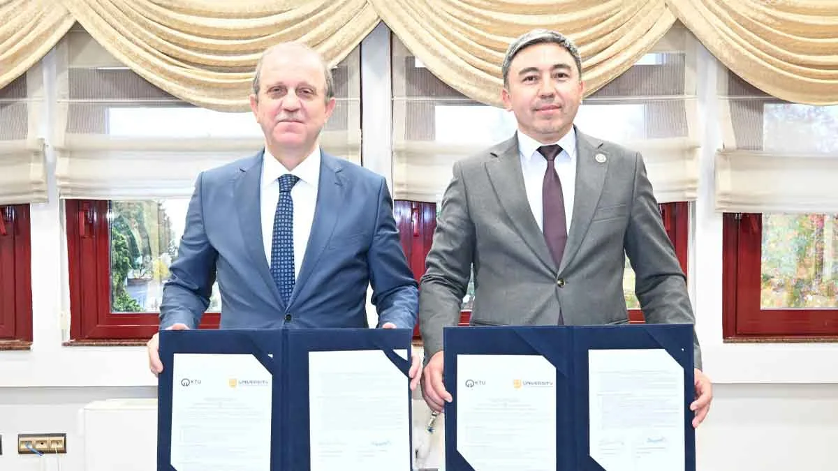 KTU ile Ozbekistan arasinda isbirligi protokolu imzalandi