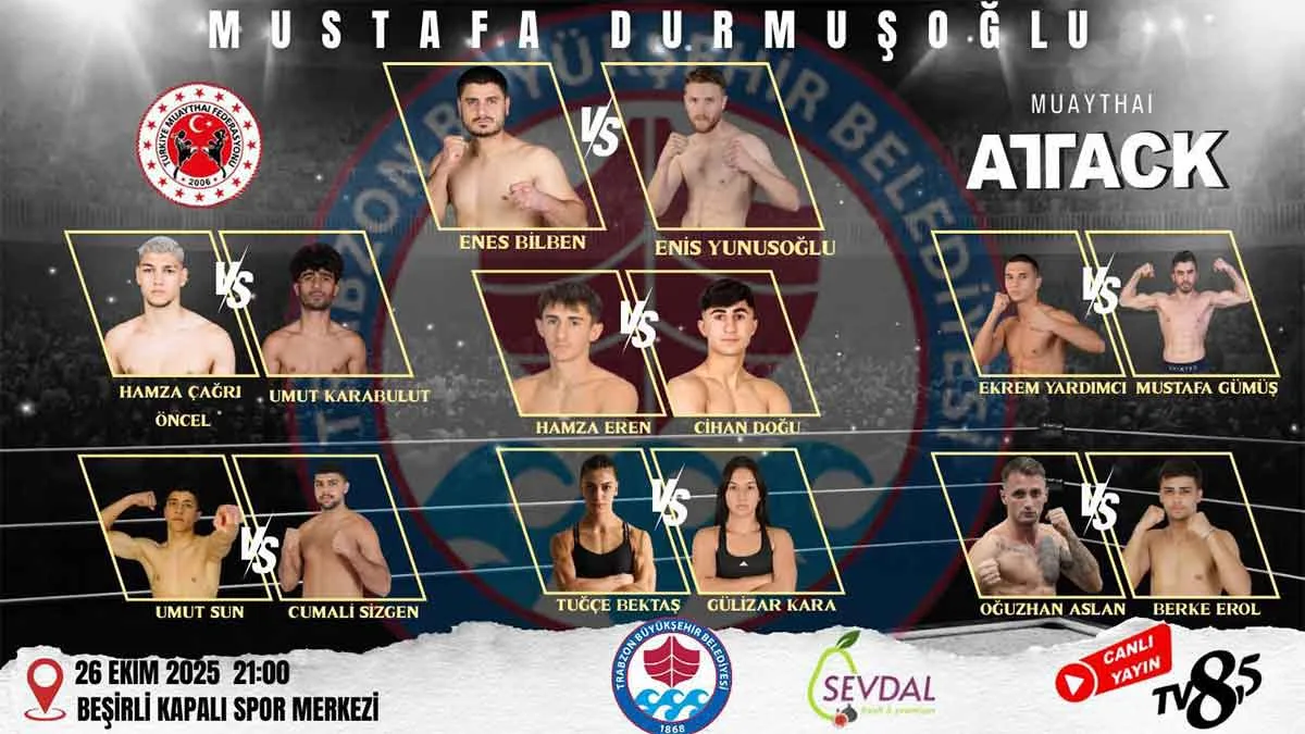 Trabzon'da Muaythai rüzgarı esecek 1 Mustafa Durmusoglu Trabzonda anilacak