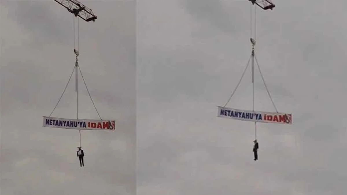Netenyahu Trabzon'da idam edildi 1 Netenyahu Trabzonda idam edildi