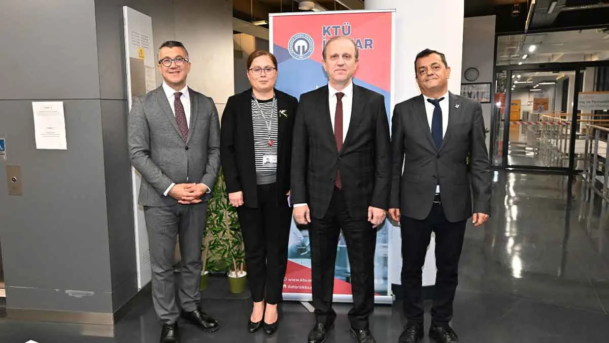 TÜSEB Başkanı Prof. Dr. Ümit Kervan’dan KTÜ’ye Ziyaret 1 TUSEB Baskani Prof. Dr. Umit Kervandan KTUye Ziyaret