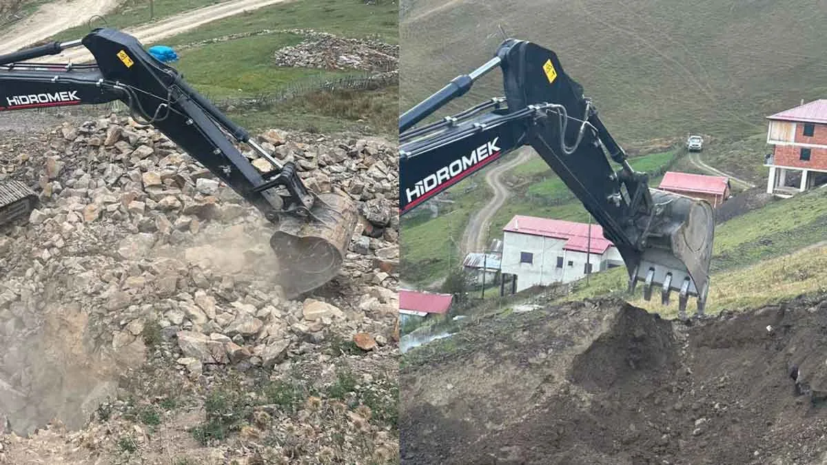 Trabzon kacak yapi yikim