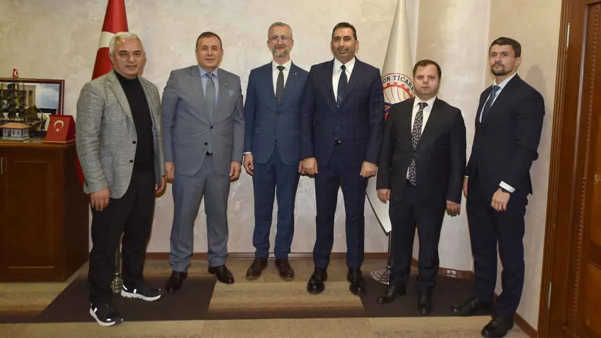 Ukrayna Büyükelçisinden TTSO'ya ziyaret 1 Ukrayna Buyukelcisinden TTSOya ziyaret