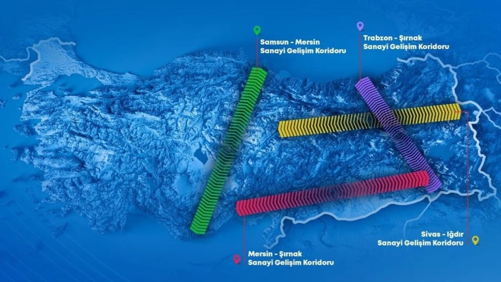 sanayi koridoru