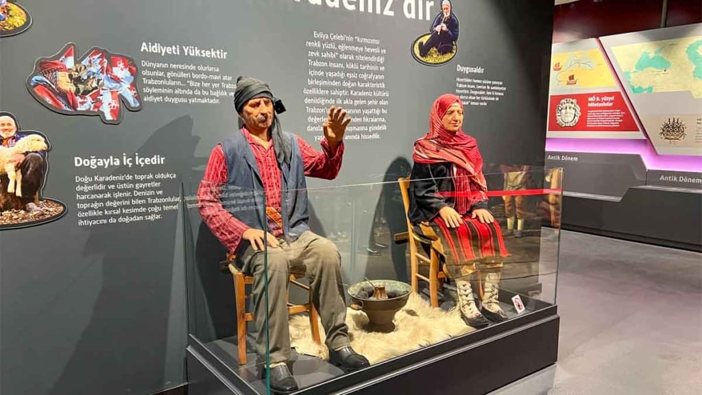 trabzon sehir muzesi bal mumu heykel 1