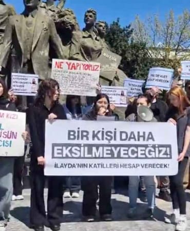 İlayda-için-üniversitelerde-eylem-yapıldı