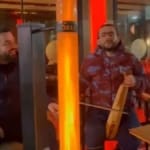 Trabzonspor taraftarından Galatasaray'a kemençeli gönderme