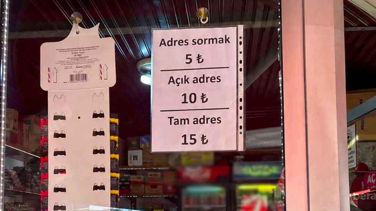 Trabzon'da adres soranlardan sıkılan esnafın çözümü güldürdü 10 trabzonda-adres-sormak-parayla